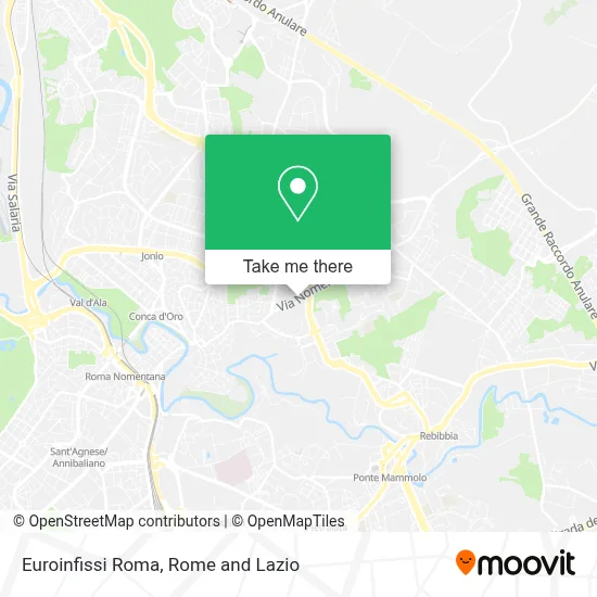 Euroinfissi Roma map