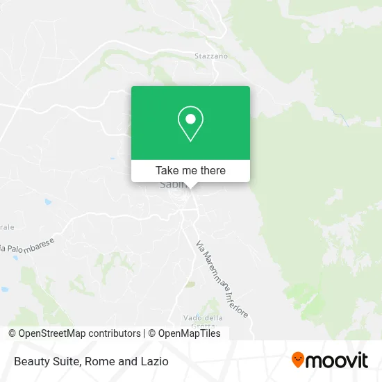 Beauty Suite map
