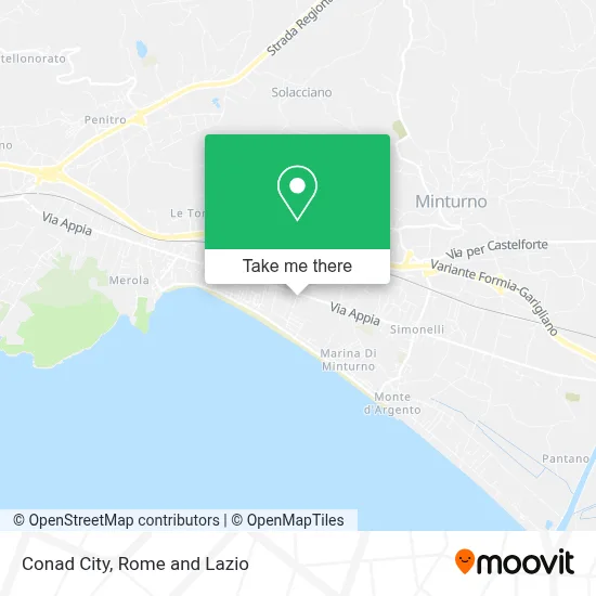 Conad City map