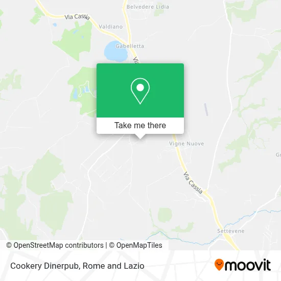 Cookery Dinerpub map