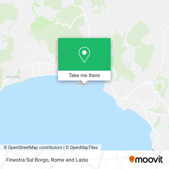 Finestra Sul Borgo map