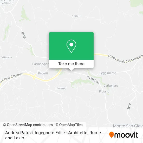 Andrea Patrizi, Ingegnere Edile - Architetto map