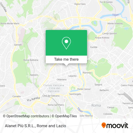 Alanet Più S.R.L. map