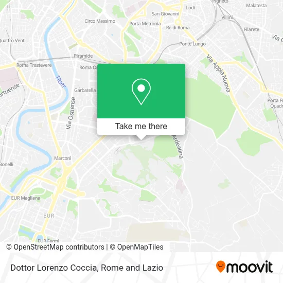 Dottor Lorenzo Coccia map