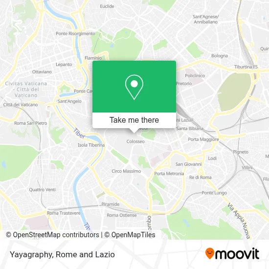 Yayagraphy map