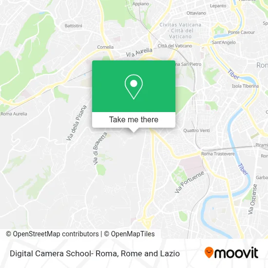 Digital Camera School- Roma map