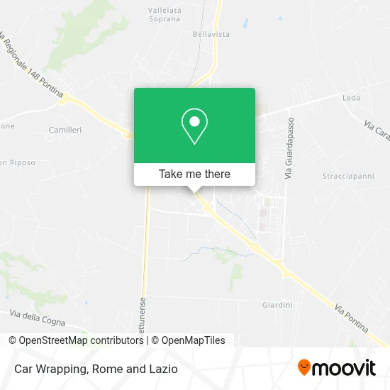 Car Wrapping map