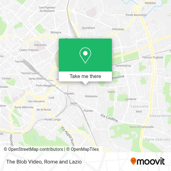 The Blob Video map