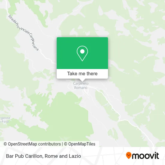 Bar Pub Carillon map