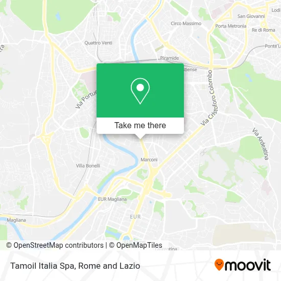 Tamoil Italia Spa map