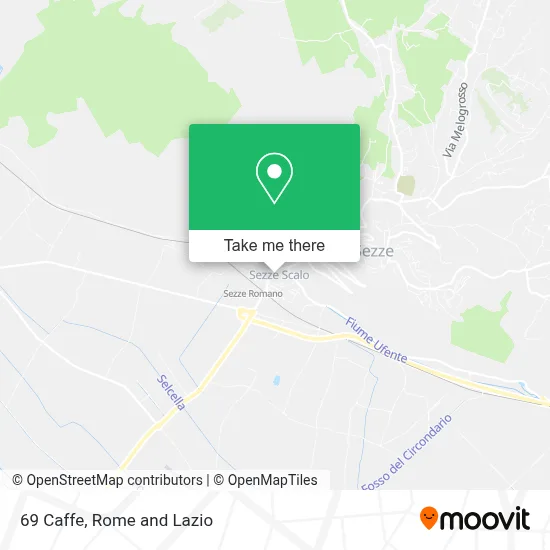 69 Caffe map