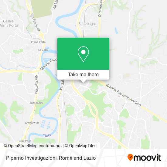 Piperno Investigazioni map