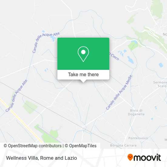 Wellness Villa map
