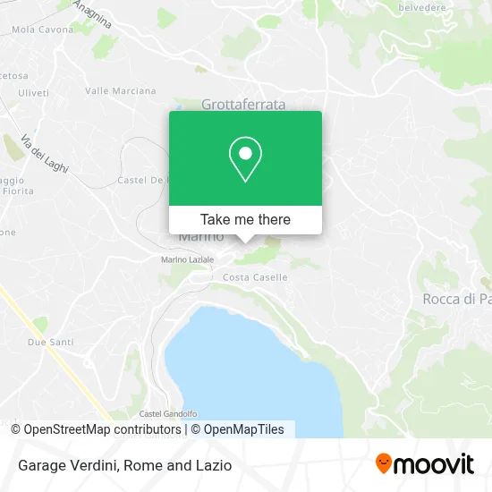 Garage Verdini map