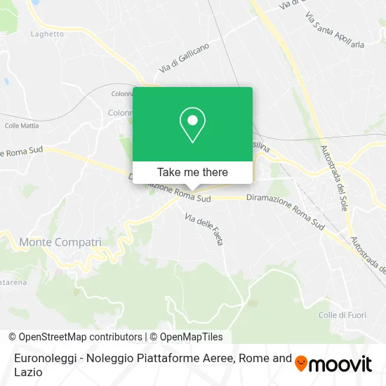 Euronoleggi - Noleggio Piattaforme Aeree map