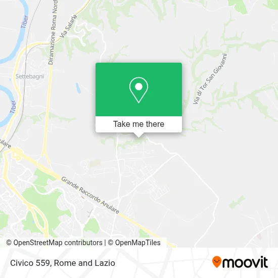 Civico 559 map