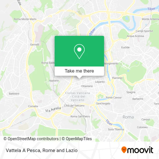 Vattela A Pesca map