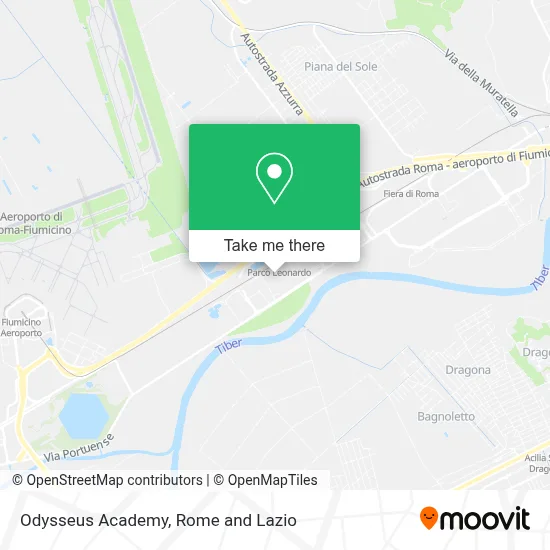 Odysseus Academy map