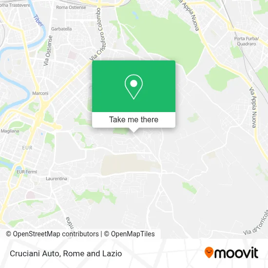 Cruciani Auto map