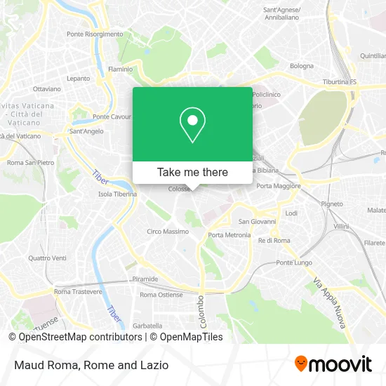 Maud Roma map