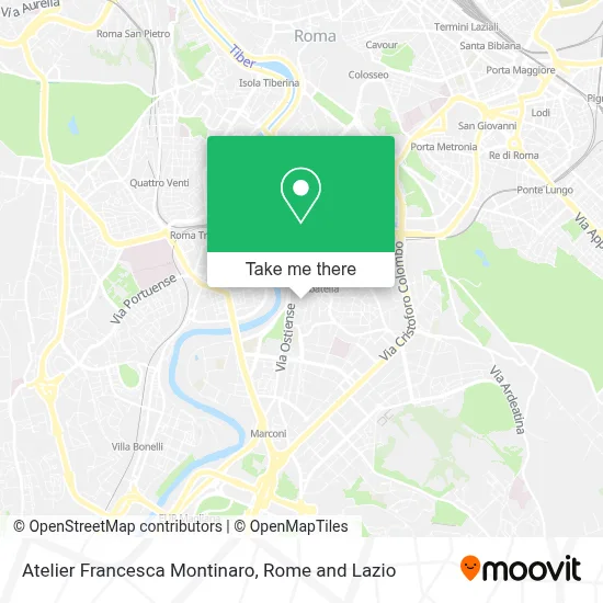 Atelier Francesca Montinaro map