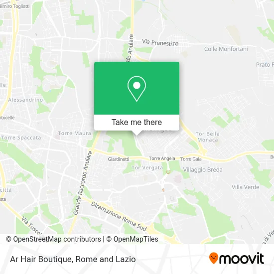 Ar Hair Boutique map