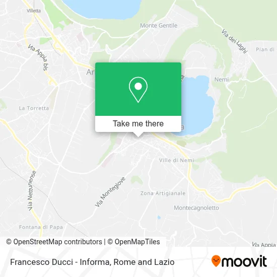 Francesco Ducci - Informa map