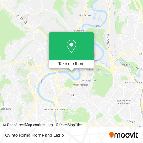 Qvinto Roma map