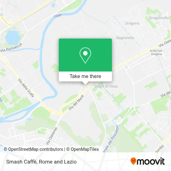 Smash Caffè map