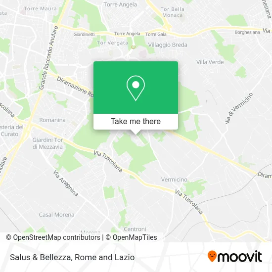 Salus & Bellezza map