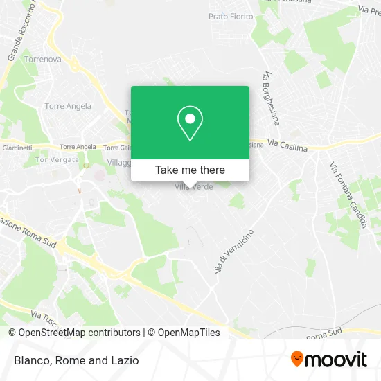 Blanco map