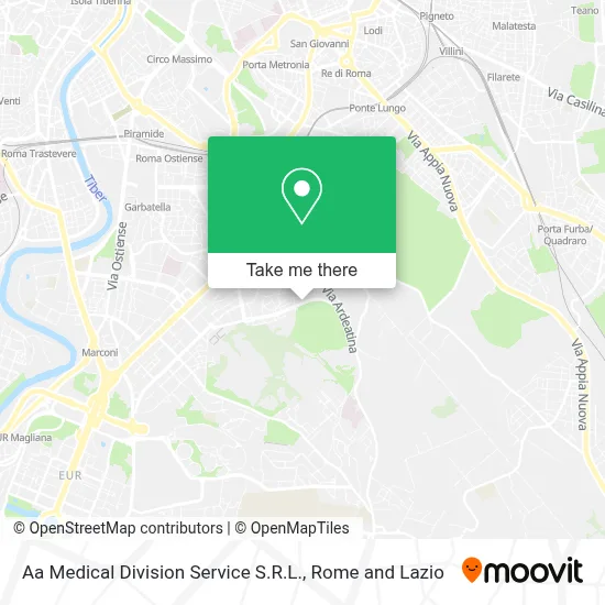 Aa Medical Division Service S.R.L. map