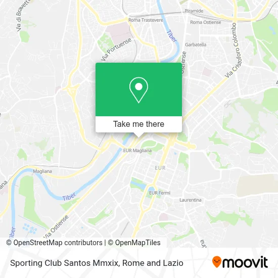 Sporting Club Santos Mmxix map