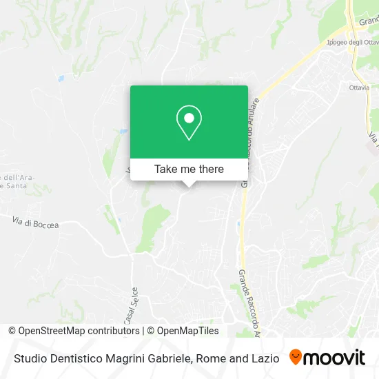Studio Dentistico Magrini Gabriele map