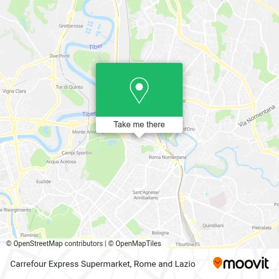 Carrefour Express Supermarket map