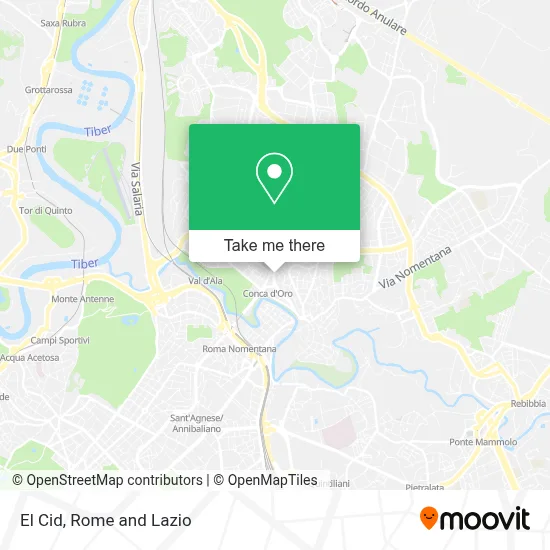El Cid map