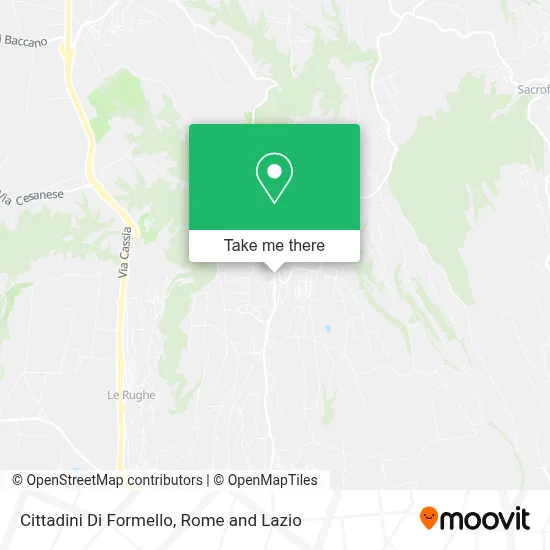 Cittadini Di Formello map