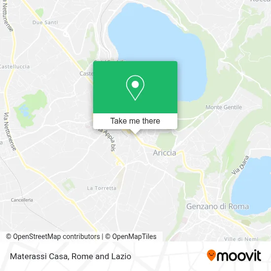 Materassi Casa map