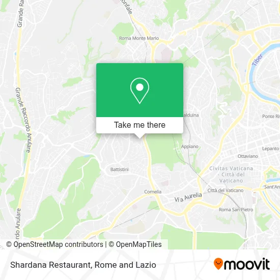 Shardana Restaurant map