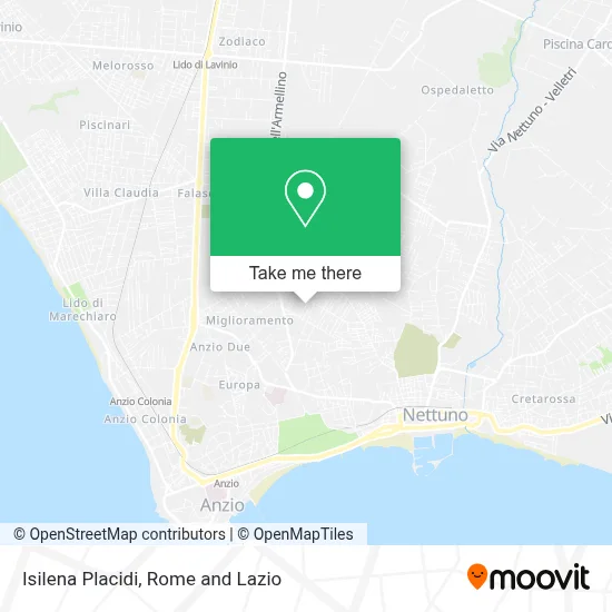 Isilena Placidi map