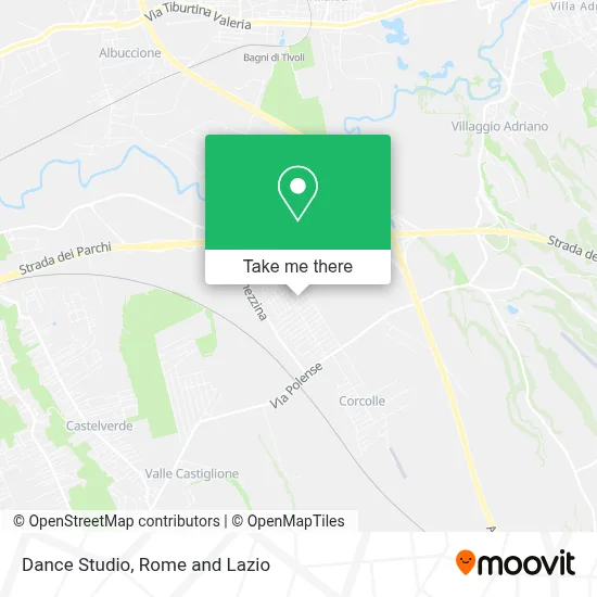 Dance Studio map