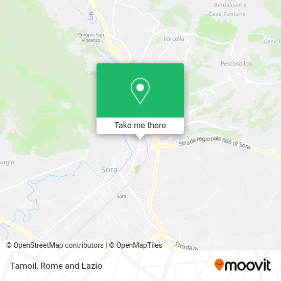 Tamoil map