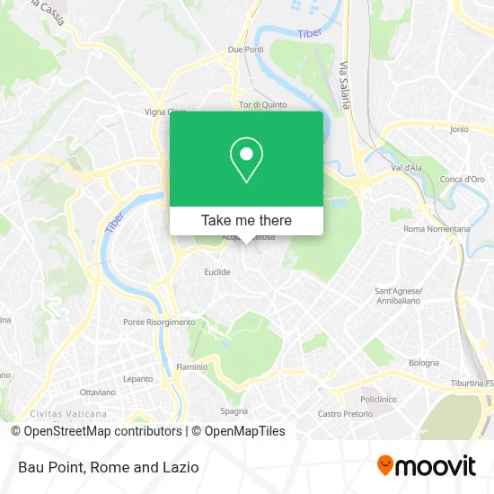 Bau Point map