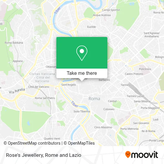 Rose's Jewellery map