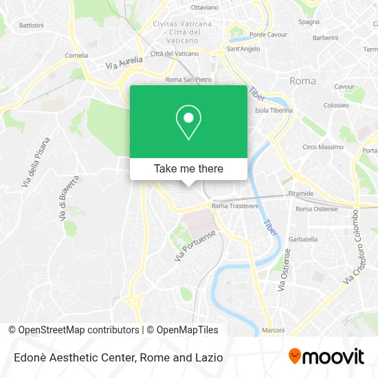 Edonè Aesthetic Center map