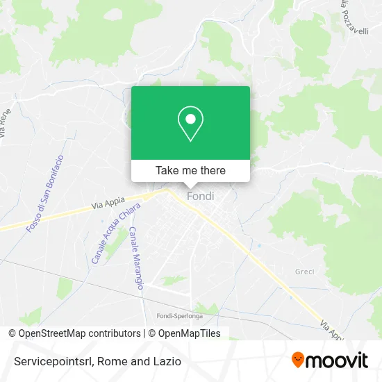 Servicepointsrl map