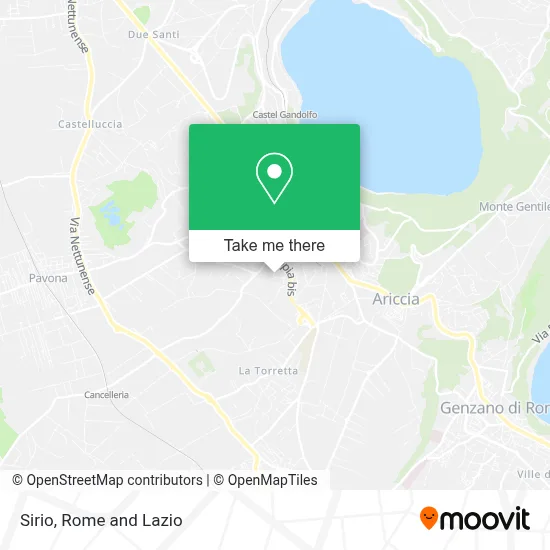 Sirio map