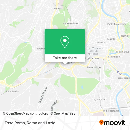 Esso Roma map