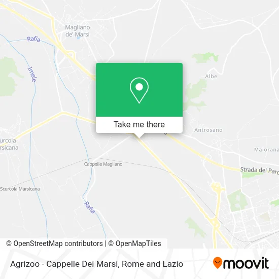 Agrizoo - Cappelle Dei Marsi map
