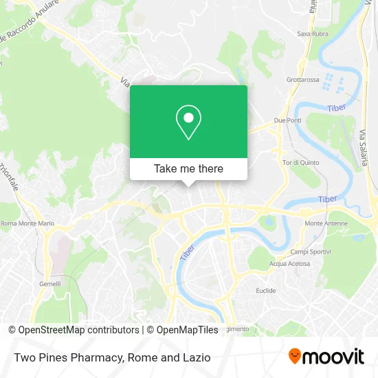 Two Pines Pharmacy map